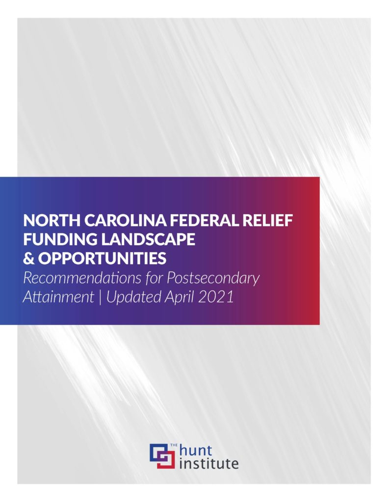 North Carolina Federal Relief Funding Landscape Opportunities · The ...