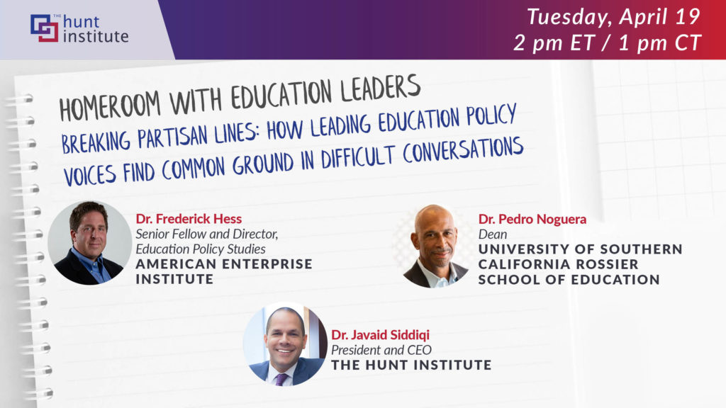 How Leading Education Policy Voices Find Common Ground in Difficult Conversations